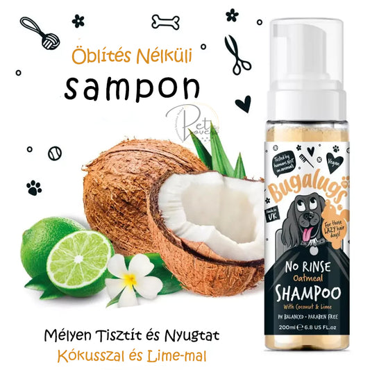 bugalugs öblités nélküli sampon
