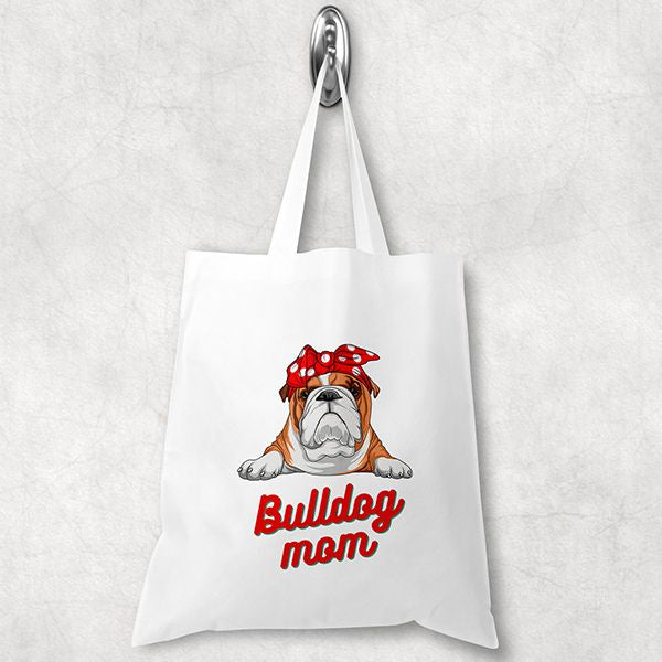 Angol Bulldog kutyás bevásárlótáska