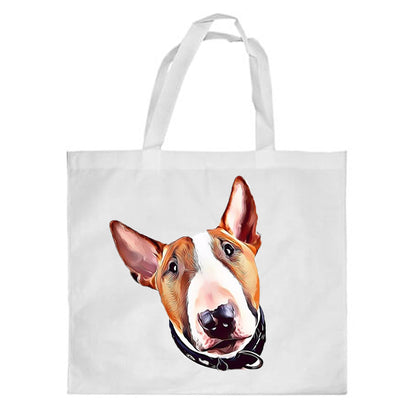 Bullterrier kutyás bevásárlótáska