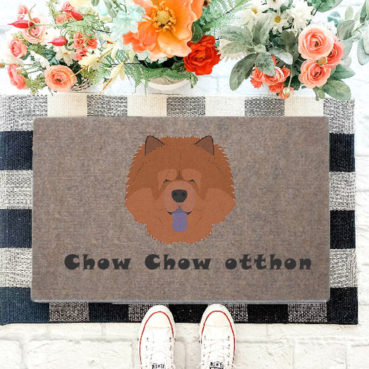 Chow Chow kutyás lábtörlő