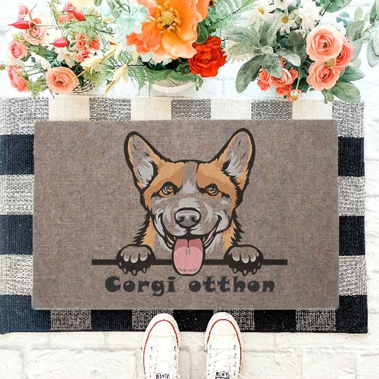 Corgi kutyás lábtörlő