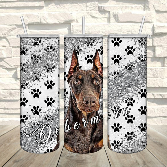 Dobermann kutyás termosz 590 ml