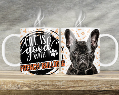 Francia Bulldog kutyás bögre 4