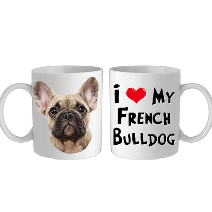 Francia Bulldog kutyás bögre 6