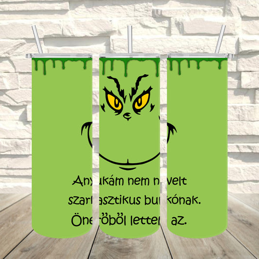 Grinch termosz vicces felirattal