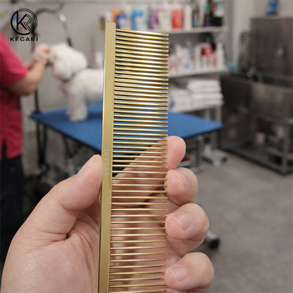 KEGARI fésű arany 19 cm