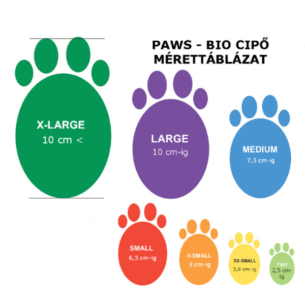 Pawz - Bio gumi kutyacipő XL