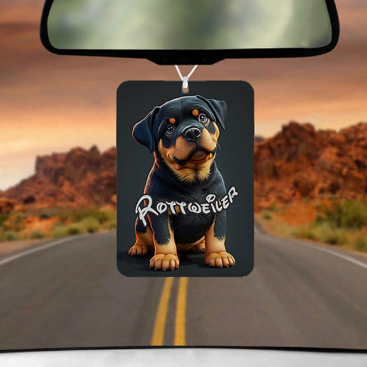 Rottweiler kutyás autóillatosító 1