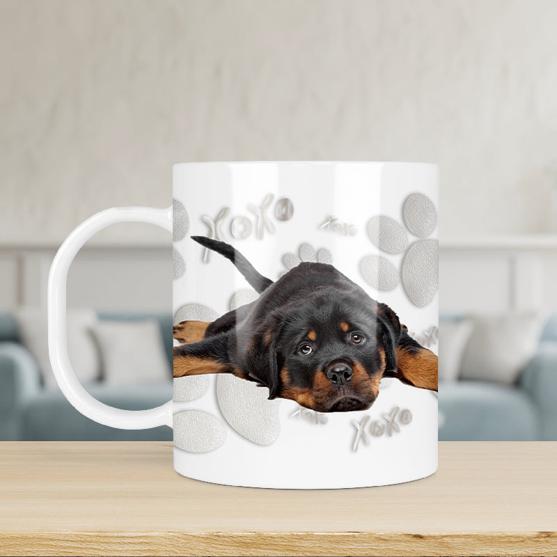 Rottweiler kutyás bögre 1