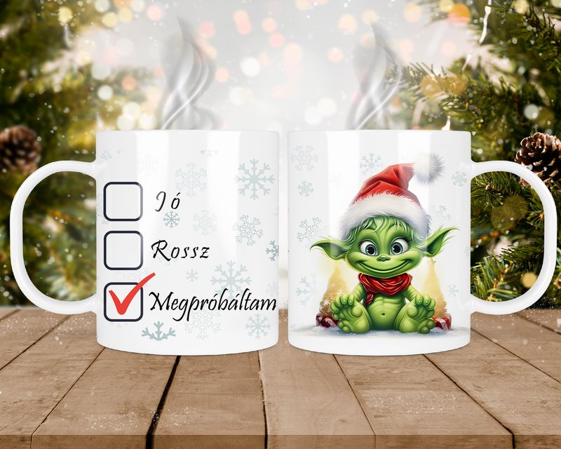 grinch bögre