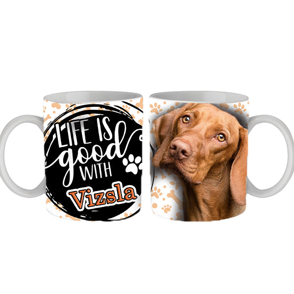 Vizsla kutyás bögre 3