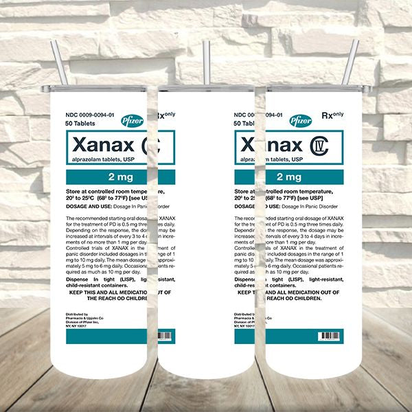 Vicces Xanax mintás termosz 590 ml