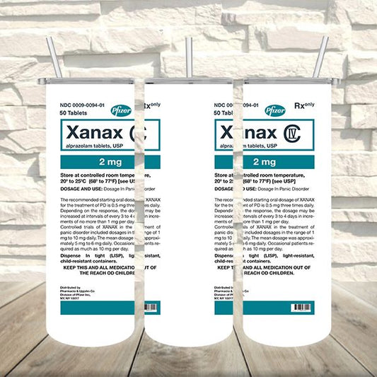 Vicces Xanax mintás termosz 590 ml